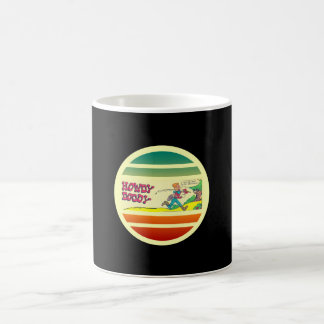 Mug Howdy Doody Fishing Retro Comic Book