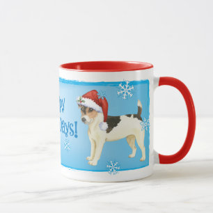 Mug Howlidays heureux Russell Terrier