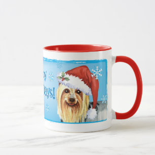 Mug Howlidays heureux Terrier soyeux