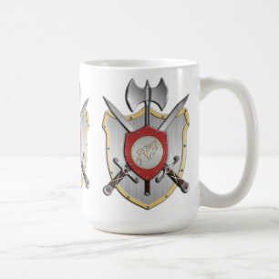 Mug Howling Wolf Battle Crest