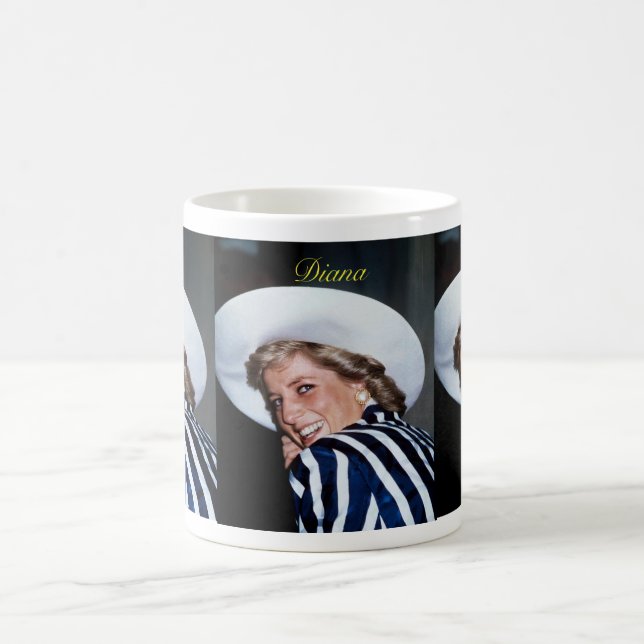 Mug HRH Princess Diana Australia 1988 Pro Photo HD (Centre)