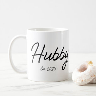Mug Hubby Cadeau Personnalisé Fiançailles Pour Lui Gro