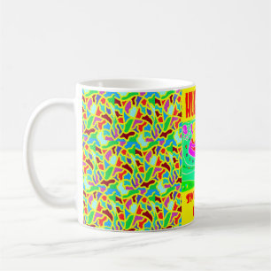 Mug Hugs Baisers design pour les enfants amusants coul