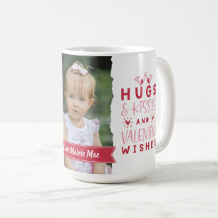 Mug Hugs & Baisers & Voeux de Saint Valentin