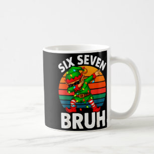 Mug Hugvyn Six Seven 6 7 Mème Elfe Dabbing Joyeux Noël