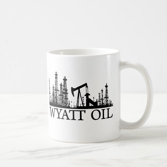 Mug Huile de Wyatt/logo noir (Droite)
