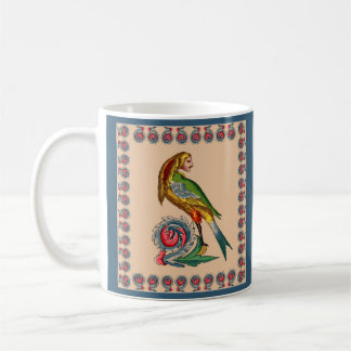 Mug human bird print