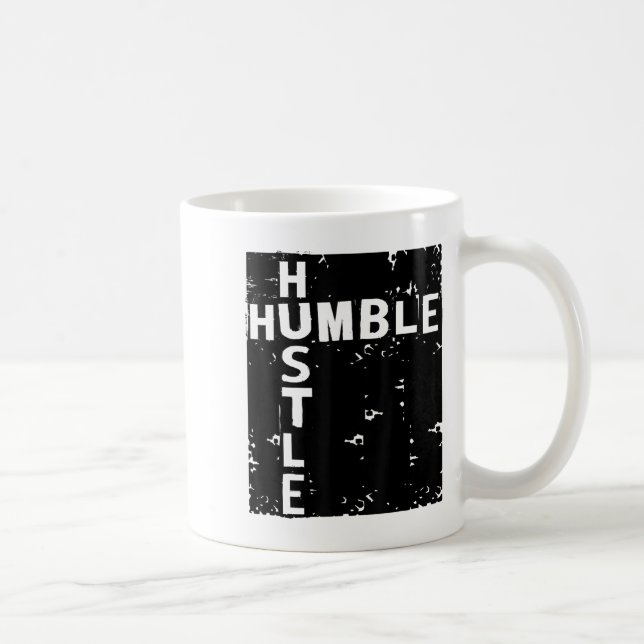 Mug Humble Hustle Insrational Motivational Entrepreneu (Droite)