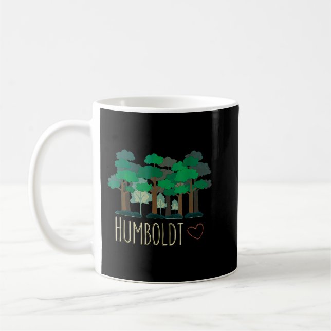Mug Humboldt County California Redwoods Forest Trees (Gauche)