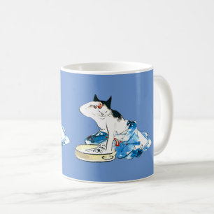 Mug Humoristique Chats Japonais Bain II