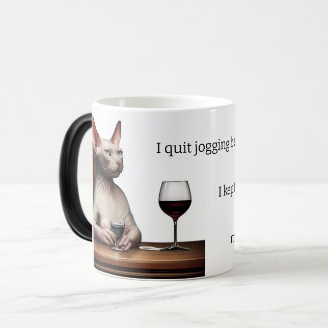 Mug Humour à vin (Devant gauche)