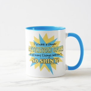 Mug Humour brillant de durée d'attention