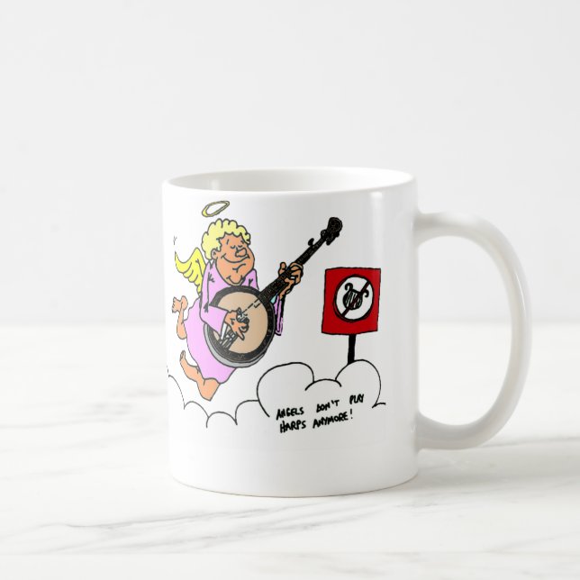 Mug Humour de banjo de Bluegrass (Droite)