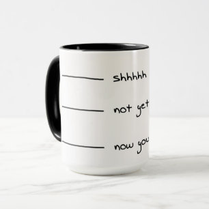 Mug humour de café