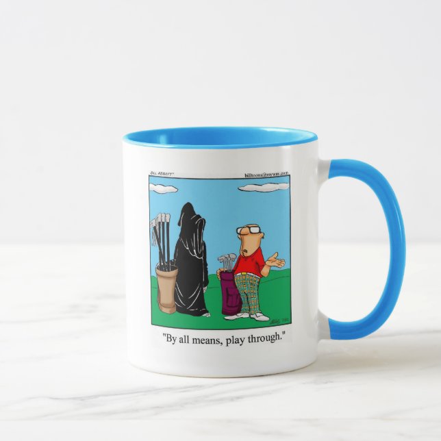 Mug Humour de golf (Droite)