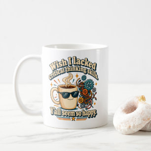 Mug Humour de Surpenseur Je Souhaiterais Manquer d'Esp
