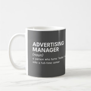 Mug Humour du responsable marketing Sarcastique