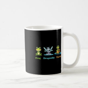 Mug Humour politique subtil Grenouille libellule Yoga
