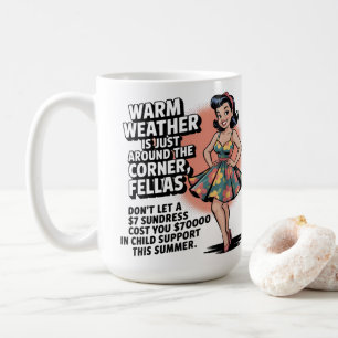 Mug Humour Rétro des Années 50 – Citation Amusante d'A