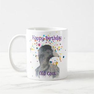 Mug Humour Vieux Fou Oiseau Aquatique Amusement Idiome