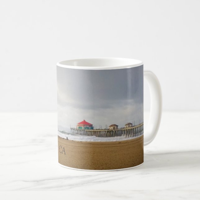 Mug Huntington Beach Pier, CA (Devant droit)