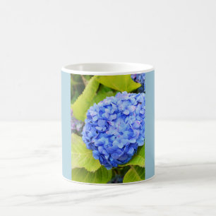 Mug Hydrangea bleue