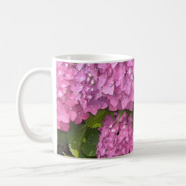 Mug Hydrangea rose (Gauche)