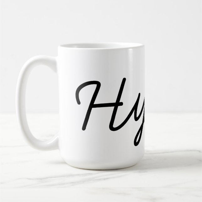 Mug Hygge Black Elegant (Gauche)