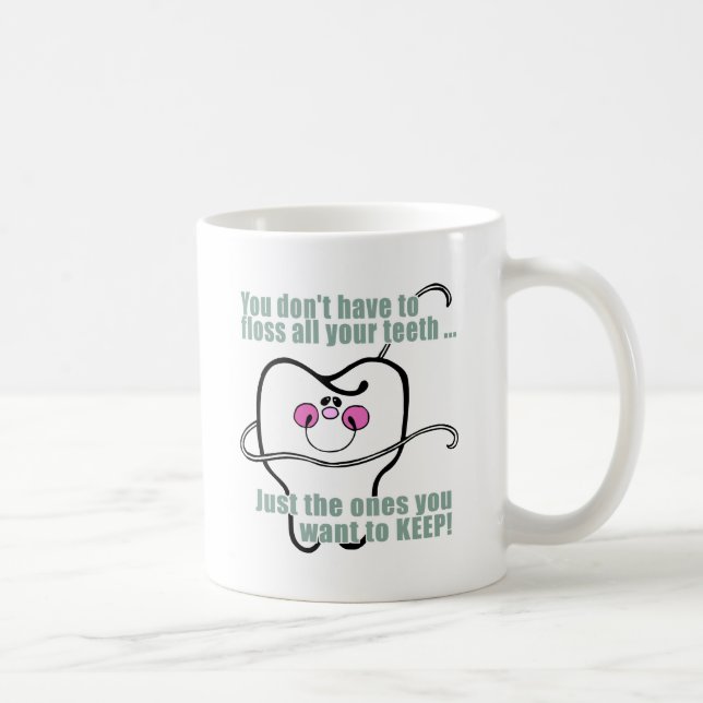 Mug Hygiéniste dentaire drôle (Droite)
