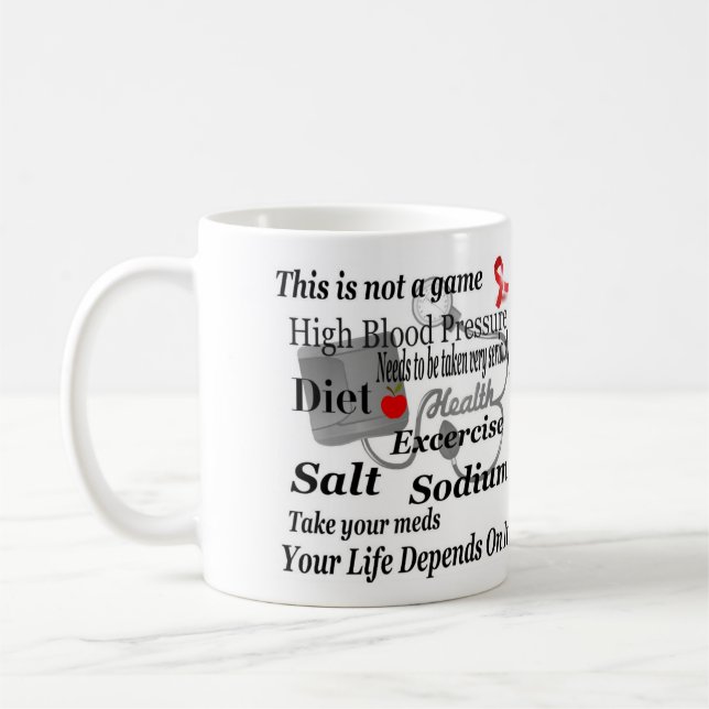 Mug hypertension (Gauche)