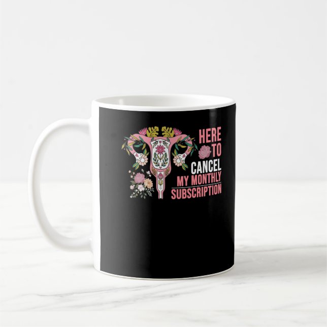 Mug Hystérectomie des fleurs Chirurgie Récupération (Gauche)