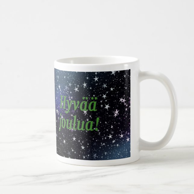 Mug Hyvää joulua ! Joyeux Noël en finnois gf (Droite)