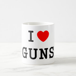 Mug I armes à feu de coeur