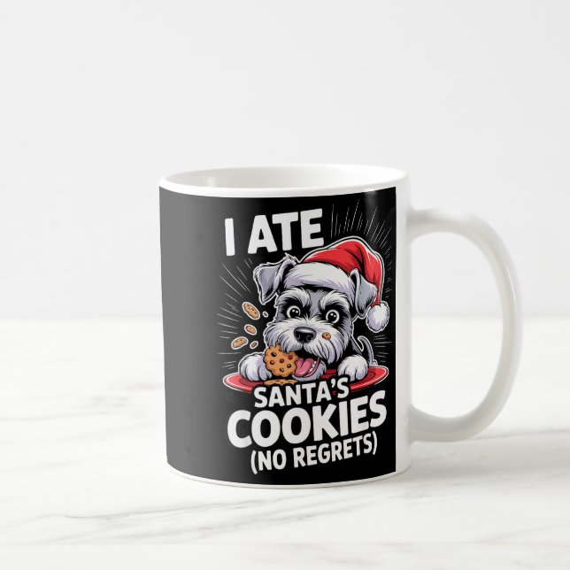 Mug I Ate Santas Cookies Puppy Funny Christmas Mini Sc (Droite)