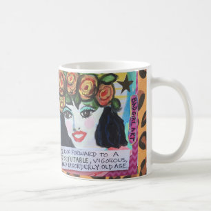 MUG-I BLICK VORWÄRTS ZU EINEM VERRUFENEN, KRÄFTIG, KAFFEETASSE