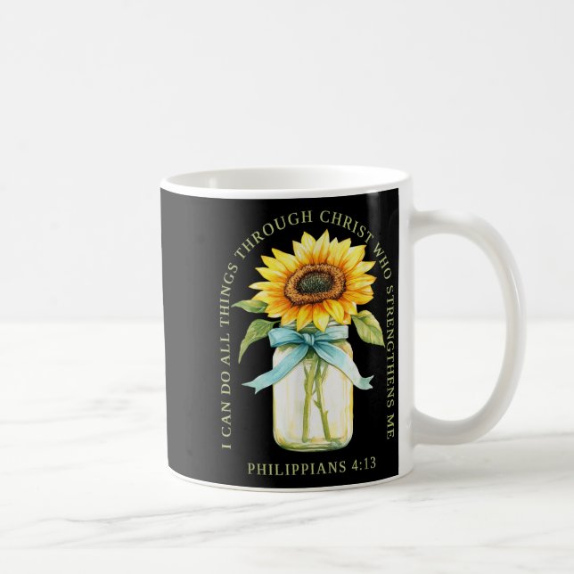 Mug I Can Do All Things Through Christ Who Strengthens (Droite)
