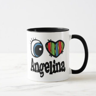 Mug I Coeur (Amour) Angelina