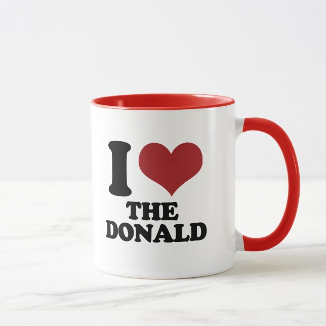 Mug I coeur Donald (Droite)