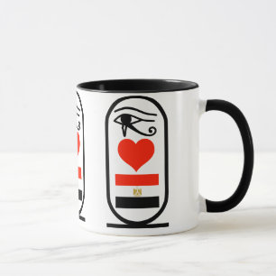 Mug I coeur Egypte