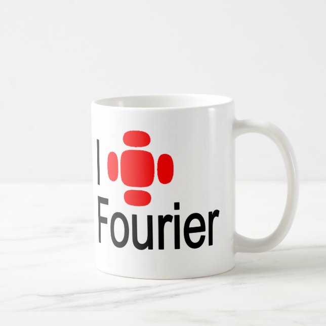 Mug I coeur Fourier (Droite)