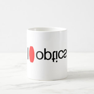 Mug I coeur optique