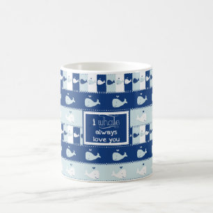 Mug I de baleine amour toujours que vous attaquez