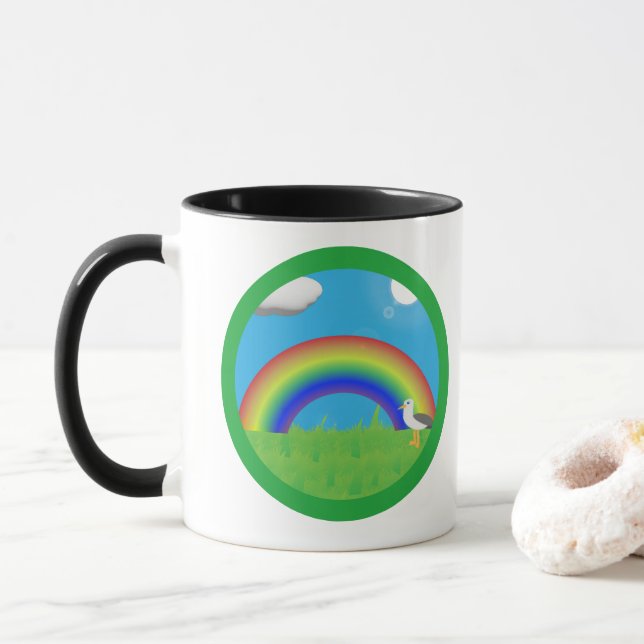 Mug I followed the rainbow for this (Avec donut)