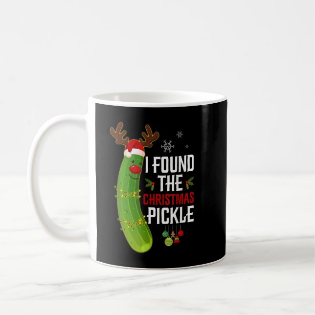 Mug I Found The Christmas Pickle (Gauche)