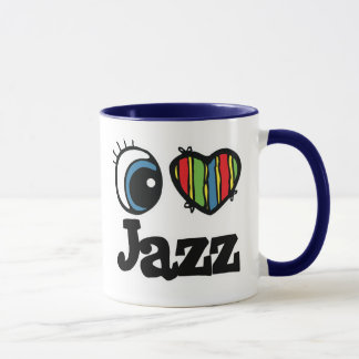 Mug I Heart (Love) Jazz