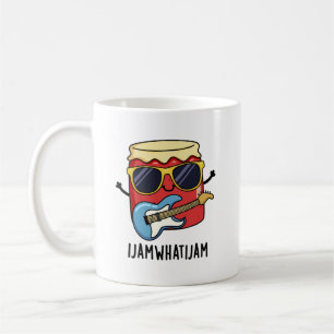 Mug I Jam What I Jam Funky Music Food Pun