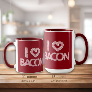 Mug I Love Bacon