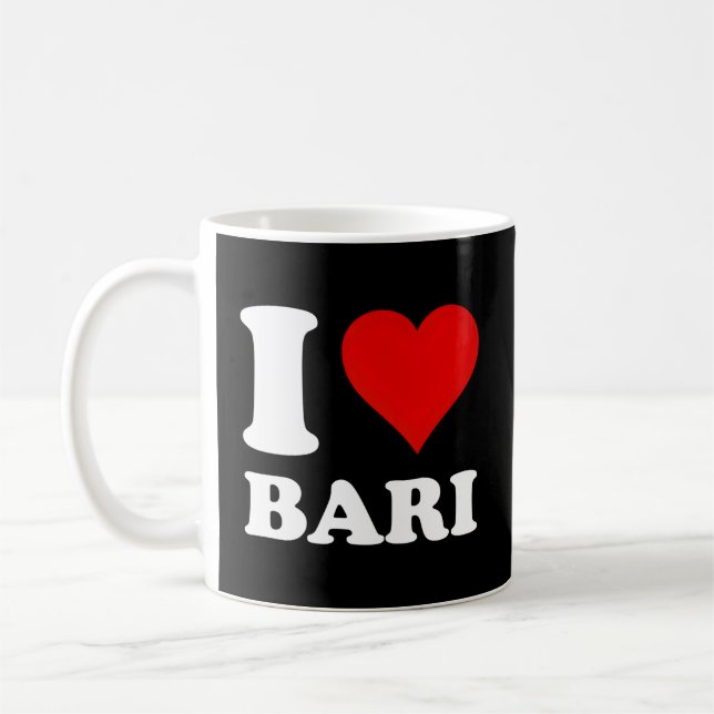 Mug I Love Bari (Gauche)