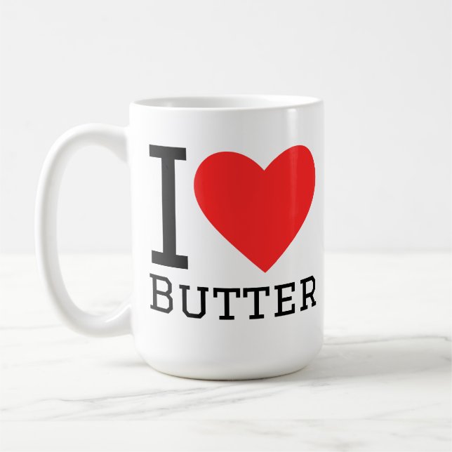 Mug I love butter (Gauche)