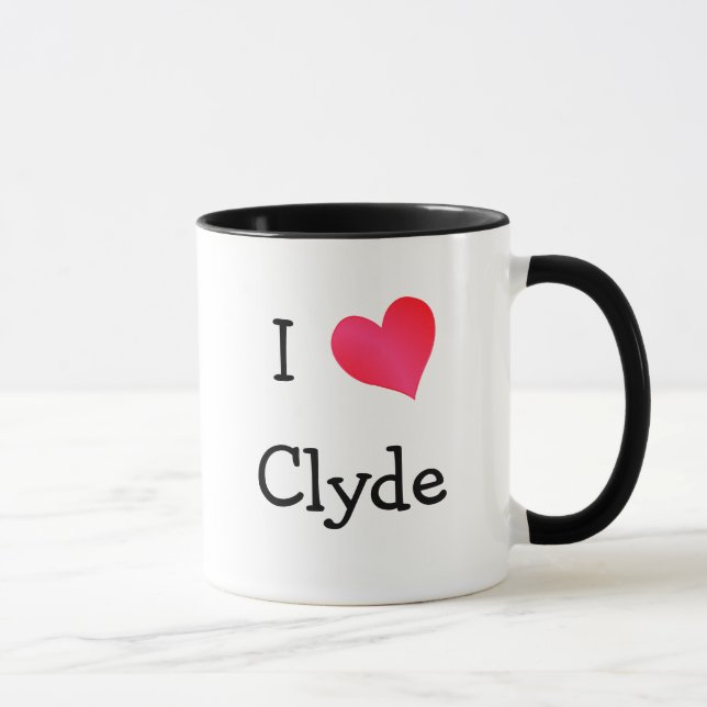 Mug I Love Clyde (Droite)